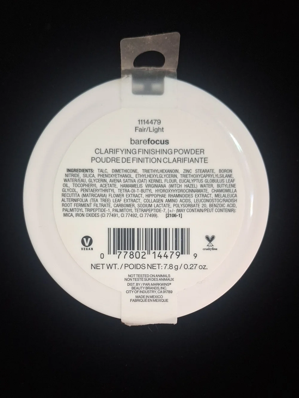 wet n wild BareFocus Clarifying Finishing Powder - Fair/Light Beige